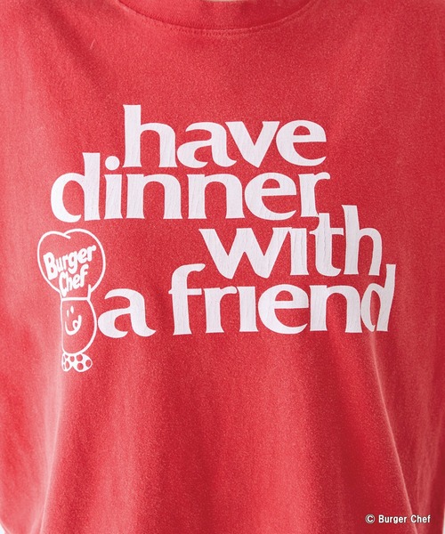 LAVEANGE（ラビアンジェ）の「【GOOD ROCK SPEED】Burger Chef | バーガーシェフ　TEE（Tシャツ/カットソー・レディース・レッド・F）」の17枚目の写真