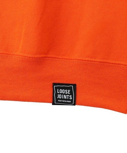 styles(スタイルス)の「LOOSEJOINTS ED DAVIS SUPERDEFORMED GREW NECK LF25FL006ED(スウェット・メンズ・オレンジ/ネイビー・L/M)」の10枚目の写真