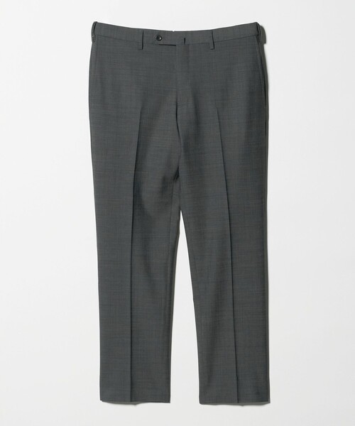 UNITED ARROWS(ユナイテッドアローズ)の「ピンヘッド トロピカル サイドエクステンド ノープリーツ スラックス COMFORT EASY‐MODEL ウォッシャブル ストレッチ イージーケア(スラックス・メンズ・ダークグレー・48/50/46/44/42)」の7枚目の写真