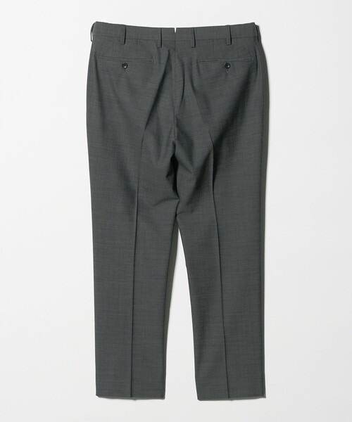 UNITED ARROWS(ユナイテッドアローズ)の「ピンヘッド トロピカル サイドエクステンド ノープリーツ スラックス COMFORT EASY‐MODEL ウォッシャブル ストレッチ イージーケア(スラックス・メンズ・ダークグレー・48/50/46/44/42)」の8枚目の写真
