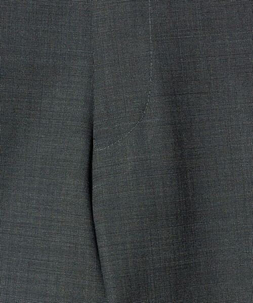 UNITED ARROWS(ユナイテッドアローズ)の「ピンヘッド トロピカル サイドエクステンド ノープリーツ スラックス COMFORT EASY‐MODEL ウォッシャブル ストレッチ イージーケア(スラックス・メンズ・ダークグレー・48/50/46/44/42)」の14枚目の写真
