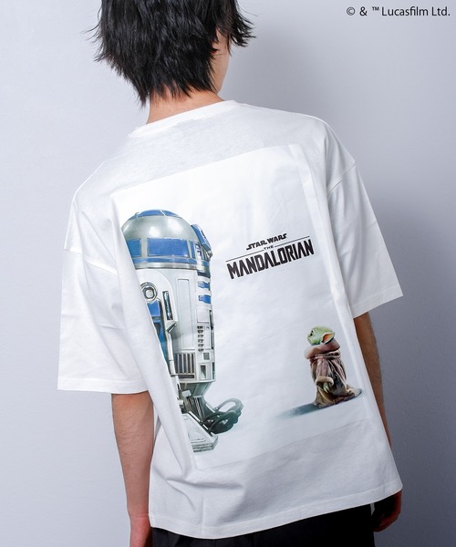 STAR WARS（スターウォーズ）の「スター・ウォーズ マンダロリアン 半袖Tシャツ Star Wars The Mandalorian キッズ（Tシャツ/カットソー・キッズ・ブラック系その他/ブラック系その他4/ホワイト系その他/ホワイト系その他3/ブラック系その他2/ホワイト系その他2/ブラック系その他3/ホワイト系その他4・130/160/140/170/150）」の2枚目の写真