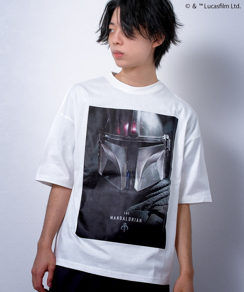 STAR WARS（スターウォーズ）の「スター・ウォーズ マンダロリアン 半袖Tシャツ Star Wars The Mandalorian キッズ（Tシャツ/カットソー・キッズ・ブラック系その他/ブラック系その他4/ホワイト系その他/ホワイト系その他3/ブラック系その他2/ホワイト系その他2/ブラック系その他3/ホワイト系その他4・130/160/140/170/150）」の4枚目の写真