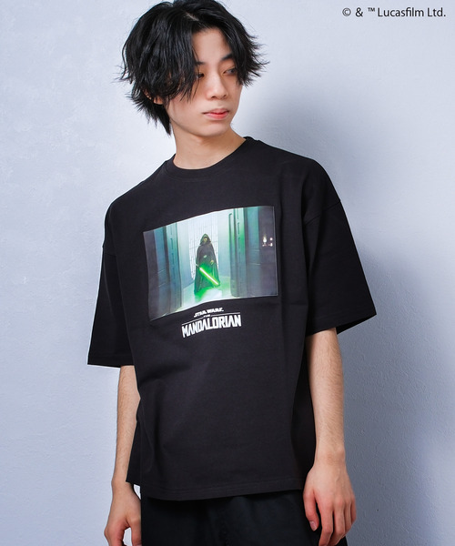 STAR WARS（スターウォーズ）の「スター・ウォーズ マンダロリアン 半袖Tシャツ Star Wars The Mandalorian キッズ（Tシャツ/カットソー・キッズ・ブラック系その他/ブラック系その他4/ホワイト系その他/ホワイト系その他3/ブラック系その他2/ホワイト系その他2/ブラック系その他3/ホワイト系その他4・130/160/140/170/150）」の6枚目の写真