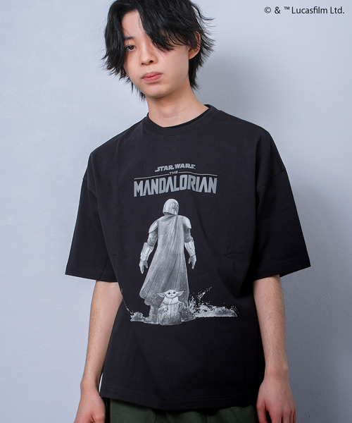 STAR WARS（スターウォーズ）の「スター・ウォーズ マンダロリアン 半袖Tシャツ Star Wars The Mandalorian キッズ（Tシャツ/カットソー・キッズ・ブラック系その他/ブラック系その他4/ホワイト系その他/ホワイト系その他3/ブラック系その他2/ホワイト系その他2/ブラック系その他3/ホワイト系その他4・130/160/140/170/150）」の8枚目の写真