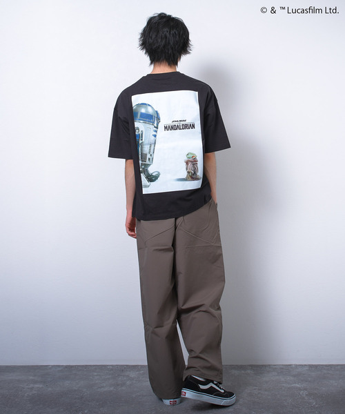 STAR WARS（スターウォーズ）の「スター・ウォーズ マンダロリアン 半袖Tシャツ Star Wars The Mandalorian キッズ（Tシャツ/カットソー・キッズ・ブラック系その他/ブラック系その他4/ホワイト系その他/ホワイト系その他3/ブラック系その他2/ホワイト系その他2/ブラック系その他3/ホワイト系その他4・130/160/140/170/150）」の16枚目の写真