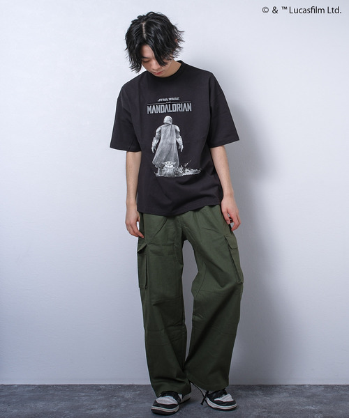 STAR WARS（スターウォーズ）の「スター・ウォーズ マンダロリアン 半袖Tシャツ Star Wars The Mandalorian キッズ（Tシャツ/カットソー・キッズ・ブラック系その他/ブラック系その他4/ホワイト系その他/ホワイト系その他3/ブラック系その他2/ホワイト系その他2/ブラック系その他3/ホワイト系その他4・130/160/140/170/150）」の20枚目の写真
