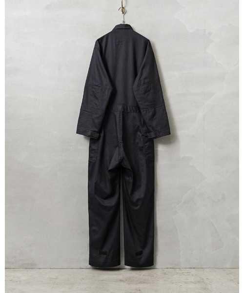 MILITARY(ミリタリー)の「実物 新品 デッドストック 米軍 FLAME RESISTANT ウエストアジャスター エンジニア カバーオール(つなぎ/オールインワン・メンズ・ネイビー・46S/42S/44S/40L/40S)」の2枚目の写真