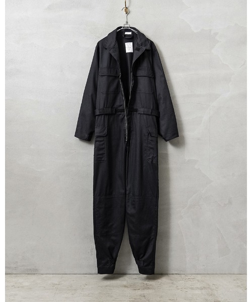 MILITARY(ミリタリー)の「実物 新品 デッドストック 米軍 FLAME RESISTANT ウエストアジャスター エンジニア カバーオール(つなぎ/オールインワン・メンズ・ネイビー・46S/42S/44S/40L/40S)」の3枚目の写真