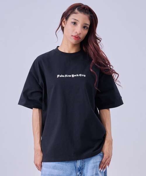 FUBU( フブ)の「FUBU フブ ブランド Studs Logo TShirts/スタッドロゴTシャツ(Tシャツ/カットソー・メンズ・ホワイト/ブラック・XXL/XL/L/M)」の17枚目の写真