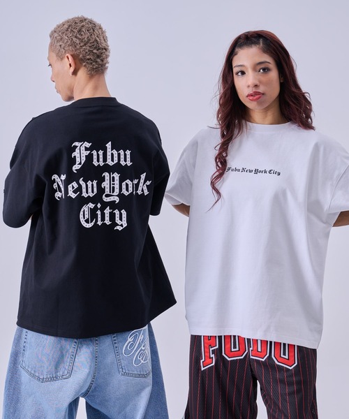 FUBU( フブ)の「FUBU フブ ブランド Studs Logo TShirts/スタッドロゴTシャツ(Tシャツ/カットソー・メンズ・ホワイト/ブラック・XXL/XL/L/M)」の5枚目の写真