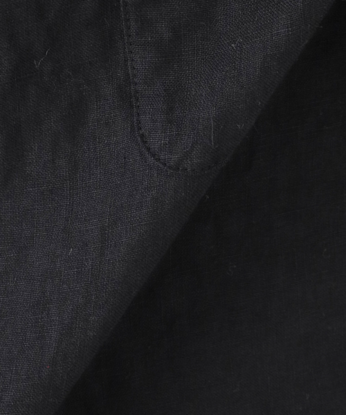JOURNAL STANDARD LUXE(ジャーナルスタンダード ラックス)の「40リネン レギュラーカラーシャツ(シャツ/ブラウス・レディース・ブラック/ベージュ・FREE)」の17枚目の写真