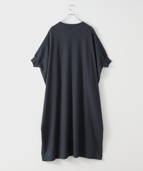 FRAMeWORK（フレームワーク）の「≪WEB限定 / 追加≫ポケットツキジャージドレス（ワンピース・レディース・チャコールグレー/ブラック・36/38）」の9枚目の写真
