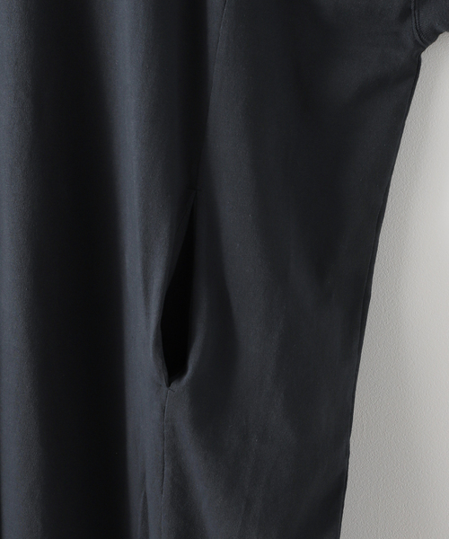 FRAMeWORK（フレームワーク）の「≪WEB限定 / 追加≫ポケットツキジャージドレス（ワンピース・レディース・チャコールグレー/ブラック・36/38）」の11枚目の写真