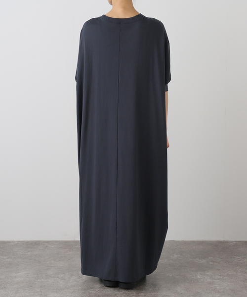 FRAMeWORK（フレームワーク）の「≪WEB限定 / 追加≫ポケットツキジャージドレス（ワンピース・レディース・チャコールグレー/ブラック・36/38）」の19枚目の写真