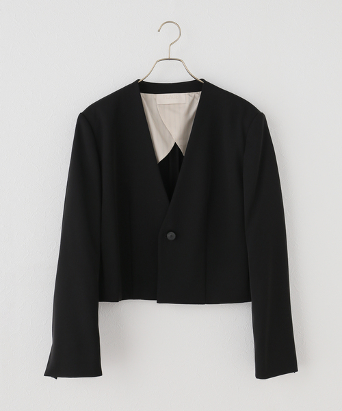 plage（プラージュ）の「Short ジャケット（その他アウター・レディース・ブラック・FREE）」の5枚目の写真