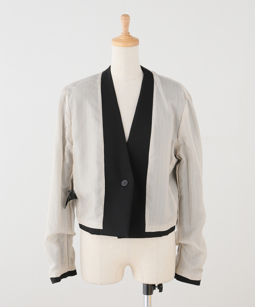 plage（プラージュ）の「Short ジャケット（その他アウター・レディース・ブラック・FREE）」の9枚目の写真