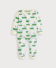 moimoln（モイモルン）の「【ルームウェア】バブルボート長袖トップス&ロングパンツ（ルームウェア/パジャマ）」