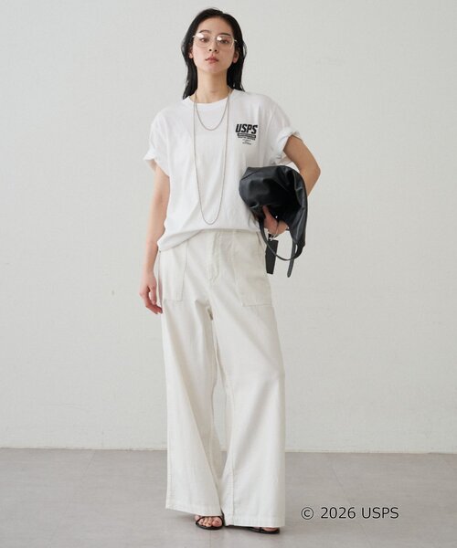 LOUNGEDRESS（ラウンジドレス）の「【GOOD ROCK SPEED】USPS T（Tシャツ/カットソー・レディース・オフホワイト・FREE）」の8枚目の写真