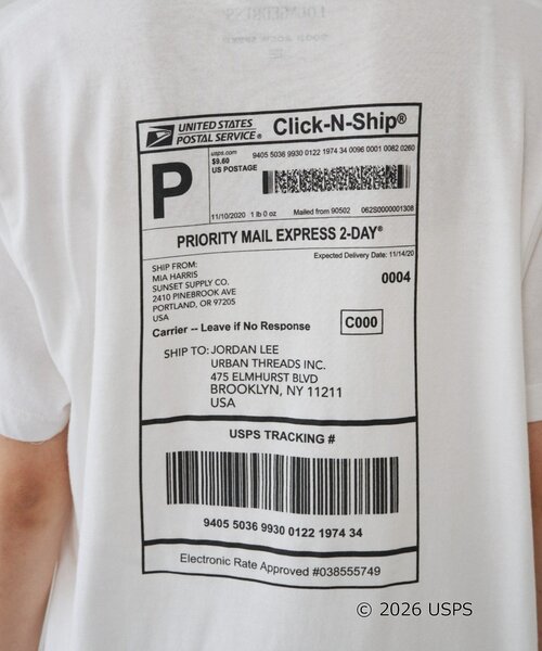 LOUNGEDRESS（ラウンジドレス）の「【GOOD ROCK SPEED】USPS T（Tシャツ/カットソー・レディース・オフホワイト・FREE）」の6枚目の写真