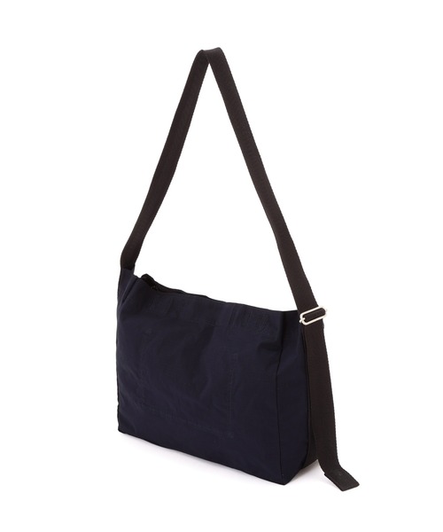 MHL.（エムエイチエル）の「WASHED COTTON NYLON RIPSTOP（ショルダーバッグ・レディース・ネイビー・FREE）」の2枚目の写真