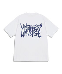 ユニバースレタリングピュアコットンビッグオーバーフィット半袖Tシャツ4カラー