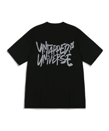 UNTAPPED STUDIO（アンタップドスタジオ）の「ユニバースレタリングピュアコットンビッグオーバーフィット半袖Tシャツ4カラー（Tシャツ/カットソー）」