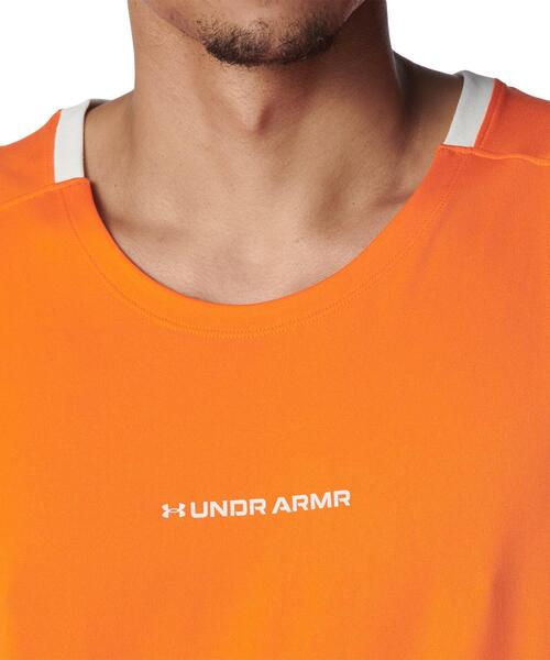 UNDER ARMOUR(アンダーアーマー)の「UAテック ストリートクエスト タンク(バスケットボール/メンズ)(タンクトップ・メンズ・オレンジ系その他・S/M/L/XL/3XL/2XL)」の4枚目の写真