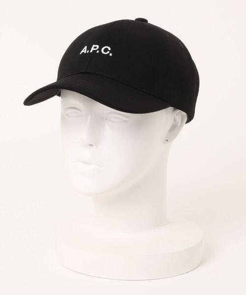 A.P.C.(アーペーセー)の「CASQUETTE CHARLIE(キャップ・レディース・ブラック・S/M)」の1枚目の写真