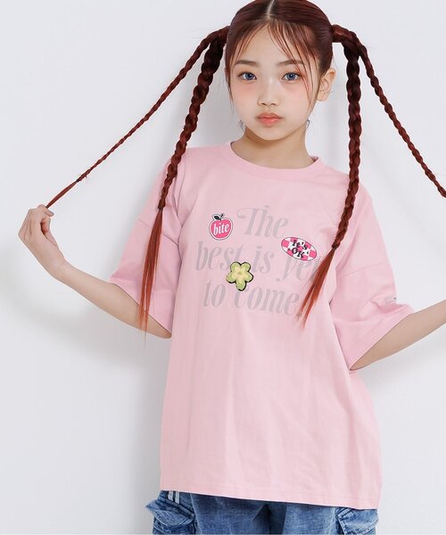 セール】POPロゴBIG半袖Tシャツ（Tシャツ/カットソー）｜algy
