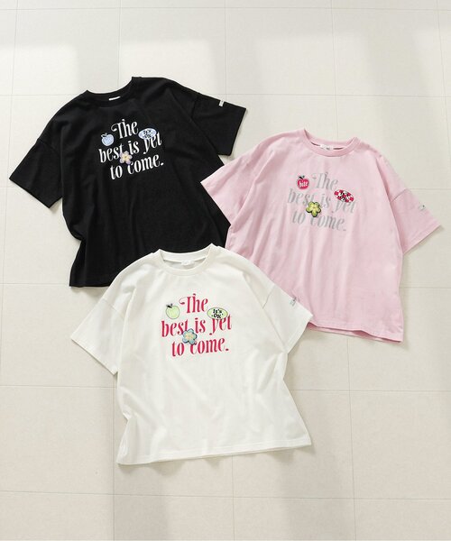 algy(アルジー)の「POPロゴBIG半袖Tシャツ(Tシャツ/カットソー・キッズ・ピンク/ブラック/オフホワイト・160/150/140/130/120)」の19枚目の写真