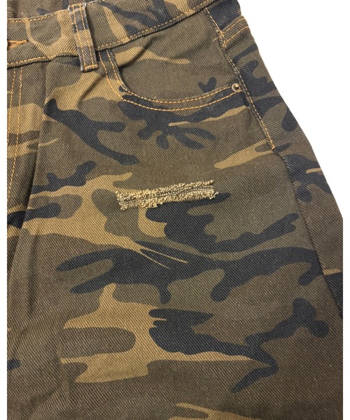 inst.ALL(インストール)の「迷彩柄スタッズダメージパンツ(その他パンツ・レディース・カーキ・S/M/L/LL)」の17枚目の写真