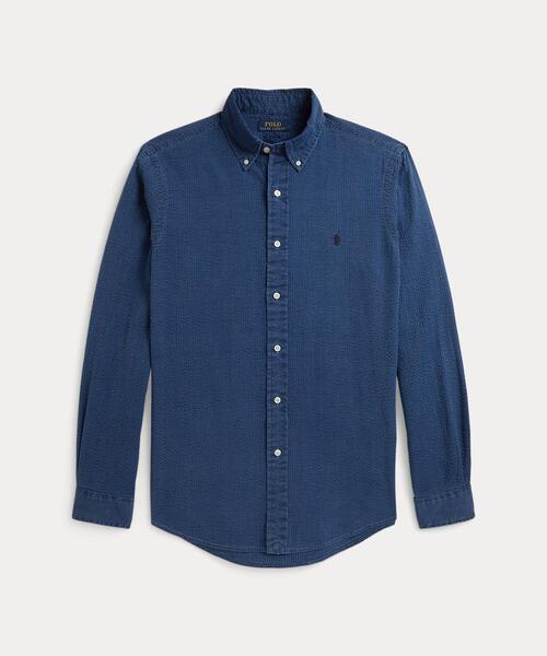 クラシック フィット シアサッカー シャツ（シャツ/ブラウス）｜POLO