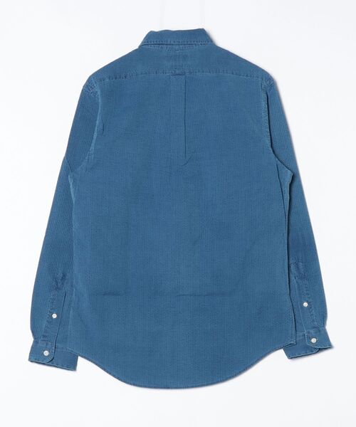 POLO RALPH LAUREN（ポロ ラルフ ローレン）の「クラシック フィット シアサッカー シャツ（シャツ/ブラウス・メンズ・ネイビー系1・L/M/S/XS/XL/XXL）」の5枚目の写真