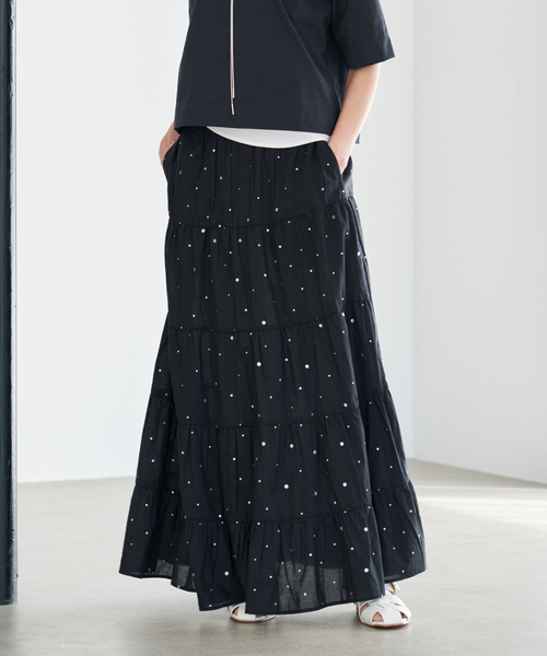 COUTURE D'ADAM/クチュールドアダム Tiered Skirt スカート 26SS-236