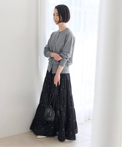 IENA(イエナ)の「COUTURE D'ADAM/クチュールドアダム Tiered Skirt スカート 26SS-236(スカート・レディース・ブラック・FREE)」の14枚目の写真