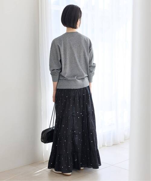 IENA(イエナ)の「COUTURE D'ADAM/クチュールドアダム Tiered Skirt スカート 26SS-236(スカート・レディース・ブラック・FREE)」の15枚目の写真