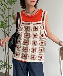 前後2WAYクロシェベスト