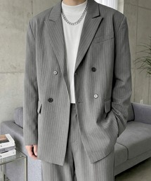 Otte（オッテ）の「ストライプルーズテーラードセットアップ（セットアップ）」