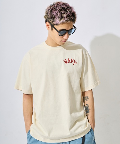 ムラサキスポーツ(ムラサキスポーツ)の「DEAR LAUREL/ディアローレル × ジャクソンマティス JM NUMBERING NAVY 半袖 Tシャツ DL26S-JM2101(Tシャツ/カットソー・メンズ・ブラウン/グレー/ホワイト・L/M)」の22枚目の写真