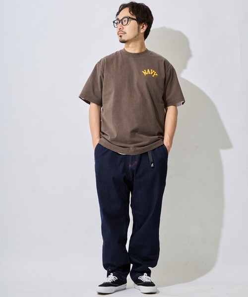 ムラサキスポーツ(ムラサキスポーツ)の「DEAR LAUREL/ディアローレル × ジャクソンマティス JM NUMBERING NAVY 半袖 Tシャツ DL26S-JM2101(Tシャツ/カットソー・メンズ・ブラウン/グレー/ホワイト・L/M)」の10枚目の写真