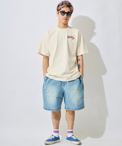 ムラサキスポーツ(ムラサキスポーツ)の「DEAR LAUREL/ディアローレル × ジャクソンマティス JM NUMBERING NAVY 半袖 Tシャツ DL26S-JM2101(Tシャツ/カットソー・メンズ・ブラウン/グレー/ホワイト・L/M)」の20枚目の写真