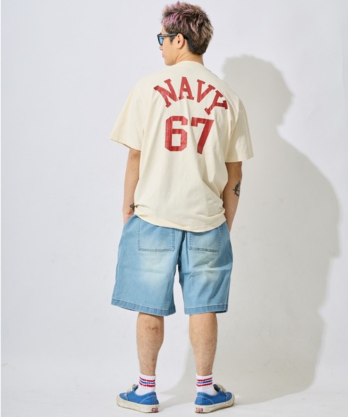 ムラサキスポーツ(ムラサキスポーツ)の「DEAR LAUREL/ディアローレル × ジャクソンマティス JM NUMBERING NAVY 半袖 Tシャツ DL26S-JM2101(Tシャツ/カットソー・メンズ・ブラウン/グレー/ホワイト・L/M)」の19枚目の写真