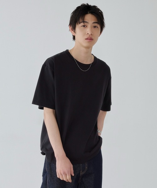 WEGO(ウィゴー)の「WEGO/【26年春夏新作】コットンクルーネックT(Tシャツ/カットソー・メンズ・ブラック系その他/ホワイト・SMALL/MEDIUM/LARGE)」の19枚目の写真