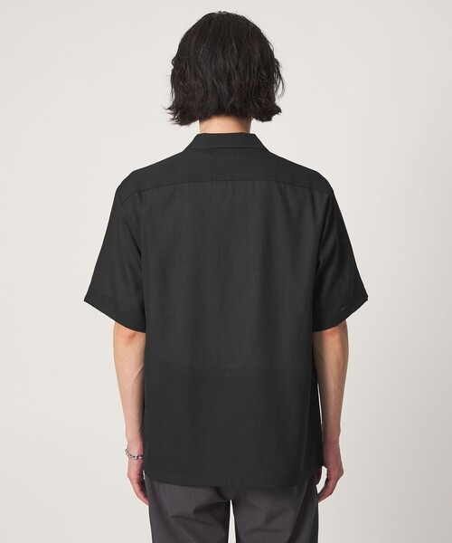 A DAY IN THE LIFE UNITED ARROWS(アデイインザライフユナイテッドアローズ)の「リネンライク スラブ オープンカラーシャツ-吸水速乾・通気性-<A DAY IN THE LIFE>(シャツ/ブラウス・メンズ・ナチュラル/ブラック/モカ/コバルトブルー・L/M/S)」の22枚目の写真