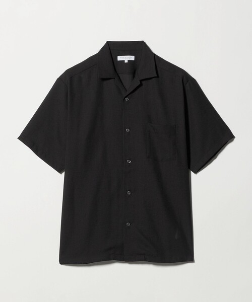 A DAY IN THE LIFE UNITED ARROWS(アデイインザライフユナイテッドアローズ)の「リネンライク スラブ オープンカラーシャツ-吸水速乾・通気性-<A DAY IN THE LIFE>(シャツ/ブラウス・メンズ・ナチュラル/ブラック/モカ/コバルトブルー・L/M/S)」の6枚目の写真