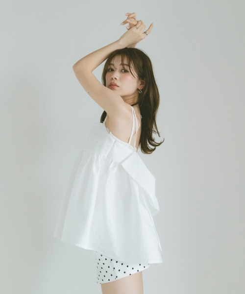 VANNIE U(ヴァニーユー)の「ドットショートパンツ(その他パンツ・レディース・ホワイト/ブラック・FREE)」の21枚目の写真