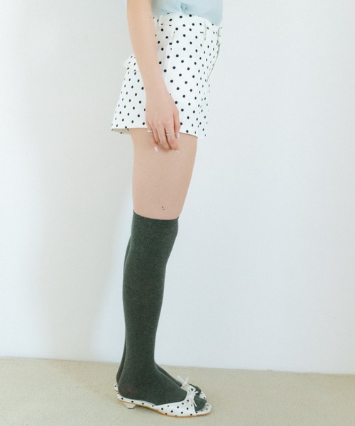 VANNIE U(ヴァニーユー)の「ドットショートパンツ(その他パンツ・レディース・ホワイト/ブラック・FREE)」の13枚目の写真