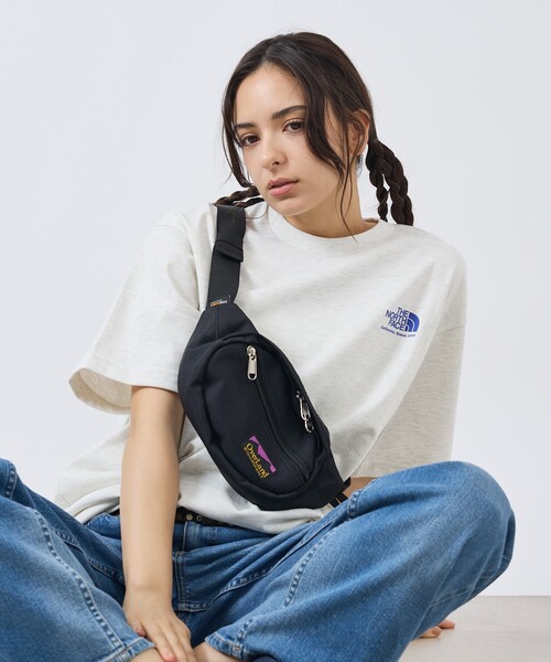 Overland(オーバーランド)の「【OverLand Equipment/オーバーランド・イクイップメント】OL-253007/配色WAIST BAG/ウェストバッグ/ボディバッグ/アウトドア/ユニセックス【WEB限定】(ボディバッグ/ウエストポーチ・メンズ・ブラック/パープル/グレー・フリー)」の2枚目の写真