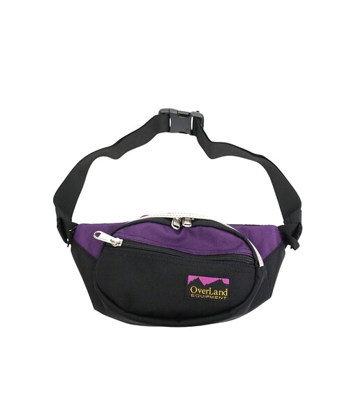Overland(オーバーランド)の「【OverLand Equipment/オーバーランド・イクイップメント】OL-253007/配色WAIST BAG/ウェストバッグ/ボディバッグ/アウトドア/ユニセックス【WEB限定】(ボディバッグ/ウエストポーチ・メンズ・ブラック/パープル/グレー・フリー)」の12枚目の写真